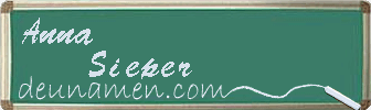 Anna Sieper Visitenkarte